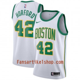 Boston Celtics Trikot Al Horford 42 2018-19 Nike City Edition Weiß Swingman - Herren